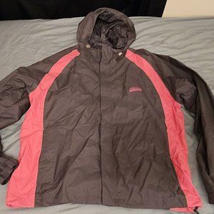 Women's Coleman lightweight rain jacket - L